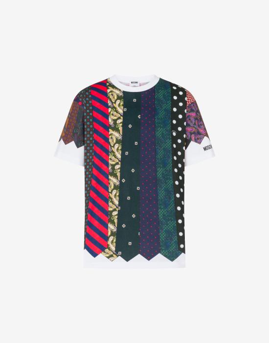 25FW 모스키노 반팔 티셔츠 AEF252ZZ07295241AEF2888 Grey DOM