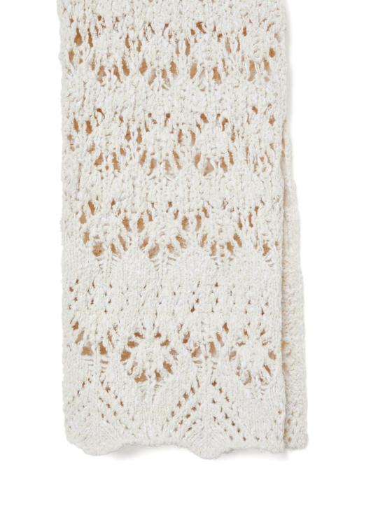 26SS 알라누이 스트레이트 팬츠 LWHG018R26KNI001 OFOF Cream - ALANUI