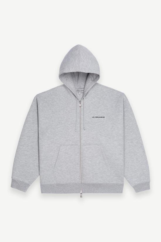 25SS 레벤자민 후드 티셔츠 LEBM251MRHD039GR GREY MENLANGE DOM