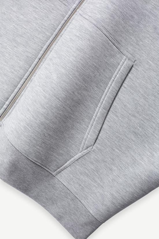 25SS 레벤자민 후드 티셔츠 LEBM251MRHD039GR GREY MENLANGE DOM - LES BENJAMINS