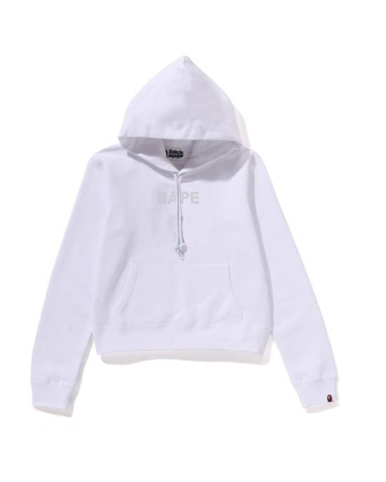  베이프 후드 티셔츠 001PPL802004LWHT WHITE DOM
