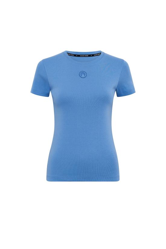 25FW 마린세르 반팔 티셔츠 MRSW252PRTS031LB BB01 BLUE BONNET DOM