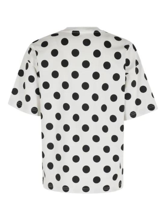 25FW 모스키노 반팔 티셔츠 AEF252D 07175441AEF2003 White DOM - MOSCHINO