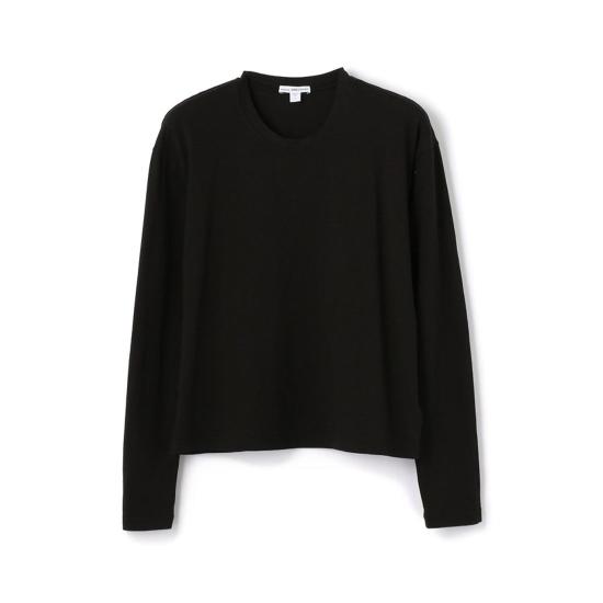 25FW 제임스펄스 긴팔 티셔츠 WLJ3113BLACK DOM