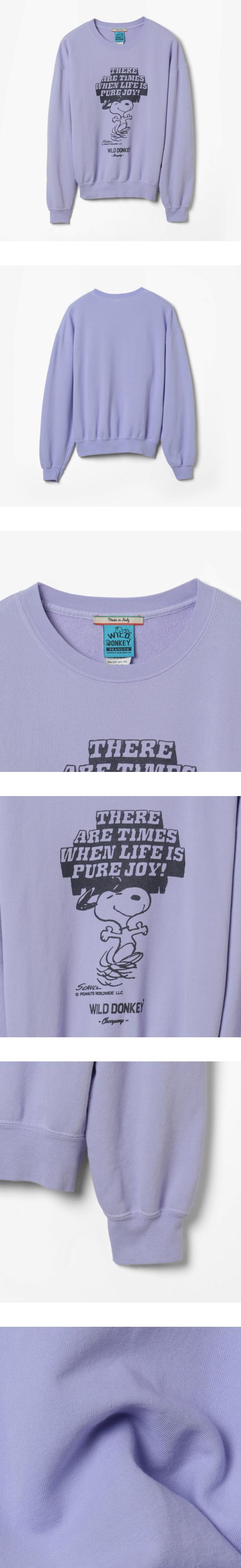 25FW 와일드 동키 긴팔 티셔츠 WIDU252MRSW003GR DOM - WILD DONKEY