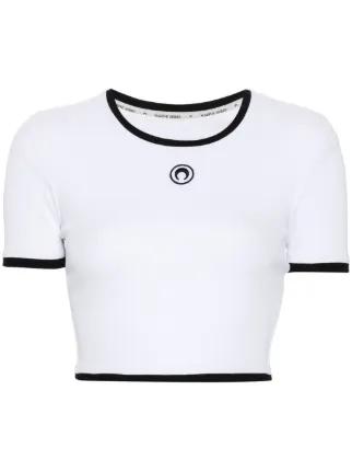  마린세르 반팔 티셔츠 MRSW242PRTS056WH WHITE DOM