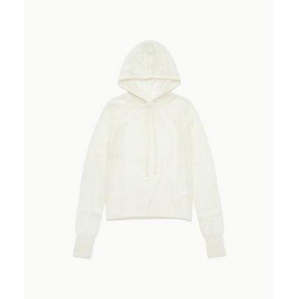  아모멘토 긴팔 티셔츠 AM24FWW01KNIVORY DOM