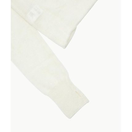  아모멘토 긴팔 티셔츠 AM24FWW01KNIVORY DOM - AMOMENTO