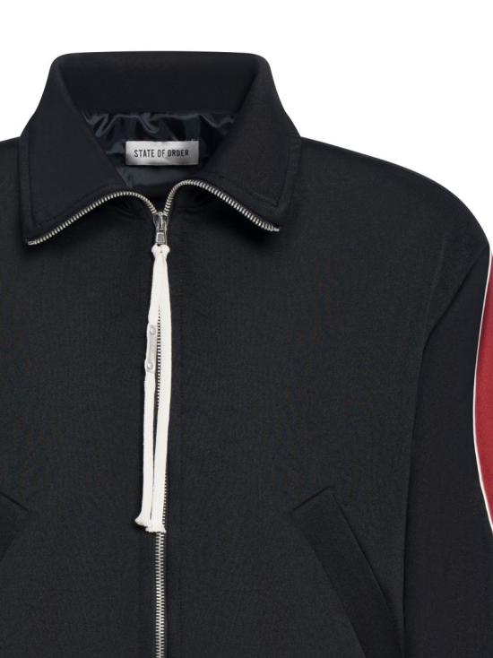 25FW STATE OF ORDER 봄버 자켓 SF2526017 D001 BLACK - OTHER BRANDS