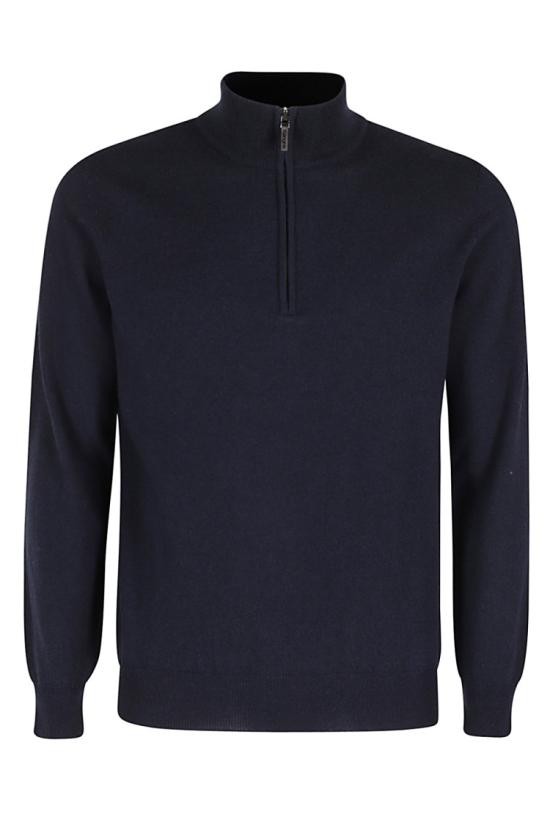 24FW 캉그라 집업 니트 W5 K 9008 60 095 Blue