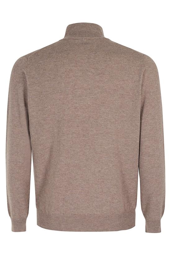 24FW 캉그라 집업 니트 W5 K 9008 60 095 Brown - KANGRA