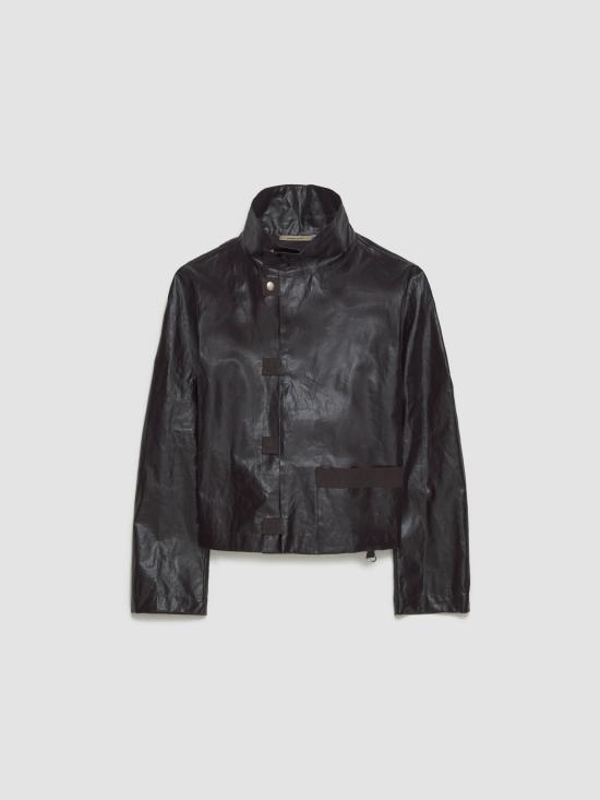  팔로마울 가죽 자켓 VO3101323 BROWN DOM