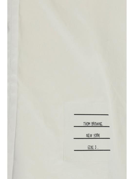 26SS 톰브라운 긴팔 셔츠 MWL010E03113 100 WHITE - THOM BROWNE