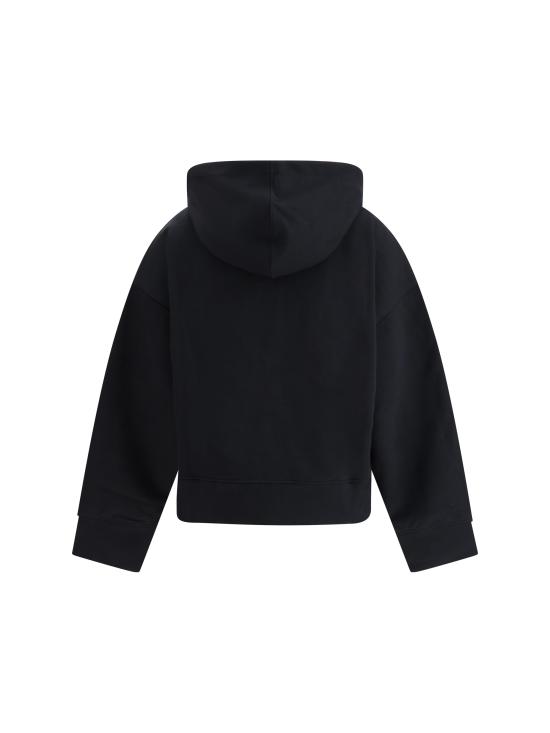 25FW 가니 후드 티셔츠 T4369 004 BLACK - GANNI