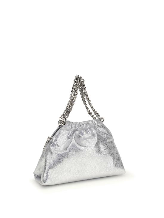 26SS 스텔라 맥카트니 팔라벨라 드로스트링 숄더백 7B0144WP0301 8101 SILVER - STELLA MCCARTNEY