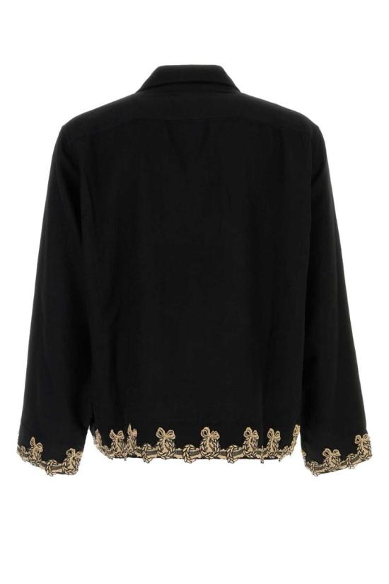 25FW 보디 긴팔 셔츠 MRF25SH031 BLACK Black - BODE