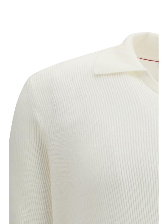26SS 브루넬로 쿠치넬리 스웨터 M29400015 CO312 WHITE - BRUNELLO CUCINELLI