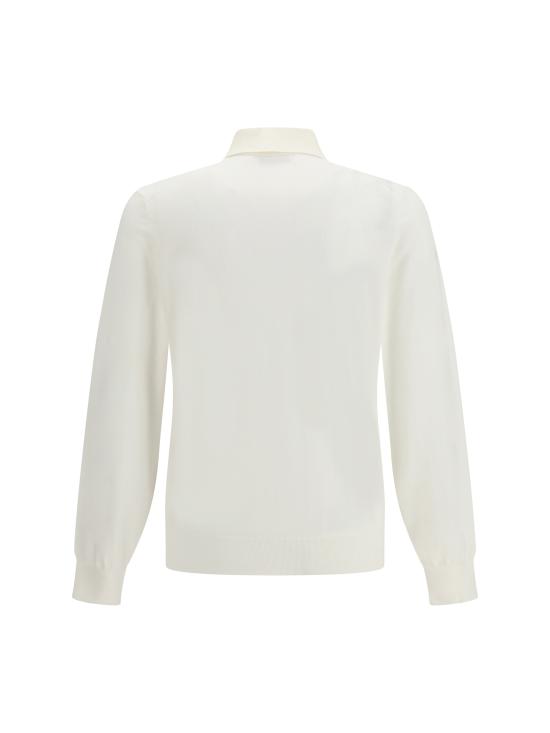 26SS 브루넬로 쿠치넬리 스웨터 M29800135 CO312 CREAM - BRUNELLO CUCINELLI