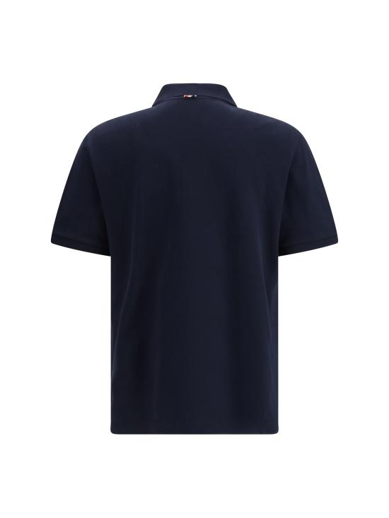 26SS 톰브라운 폴로 티셔츠 MJP110P00050 415 BLUE - THOM BROWNE