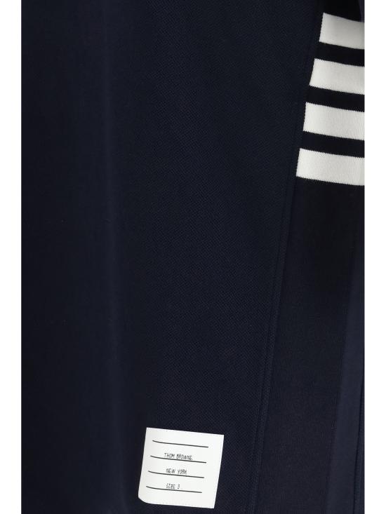 26SS 톰브라운 폴로 티셔츠 MJP110P00050 415 BLUE - THOM BROWNE