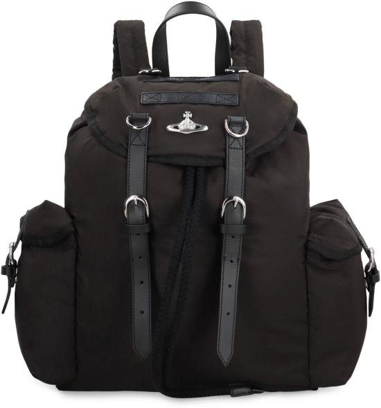 25FW 비비안웨스트우드 백팩 43010072UW019E N403 Black - VIVIENNE WESTWOOD