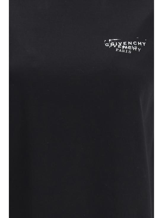 26SS 지방시 반팔 티셔츠 BW70FJP7A7 001 BLACK - GIVENCHY