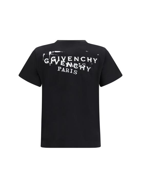 26SS 지방시 반팔 티셔츠 BW70FJP7A7 001 BLACK - GIVENCHY