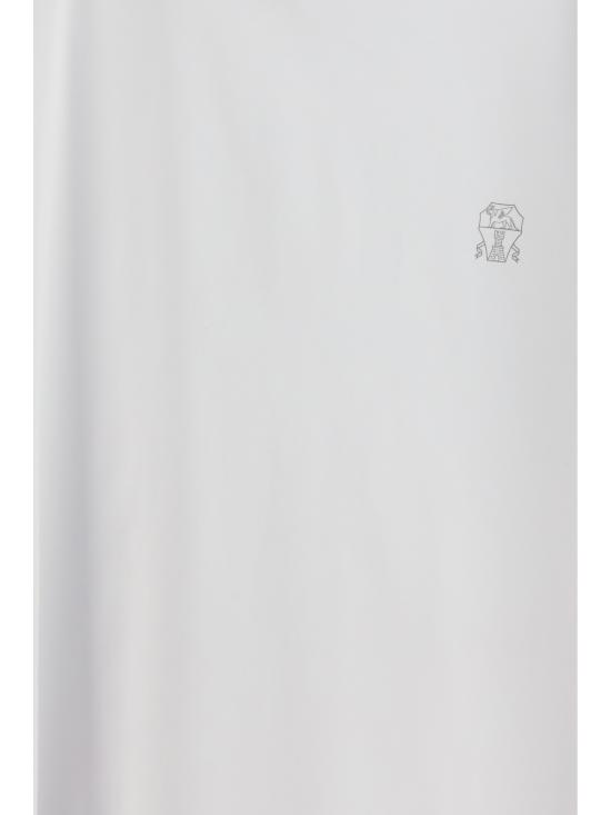 26SS 브루넬로 쿠치넬리 코튼 저지 크루넥 티셔츠 M0B138440 CK640 WHITE - BRUNELLO CUCINELLI