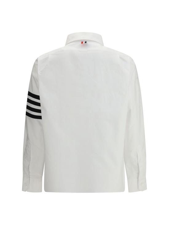 26SS 톰브라운 긴팔 셔츠 MWL431CF0313 100 WHITE - THOM BROWNE