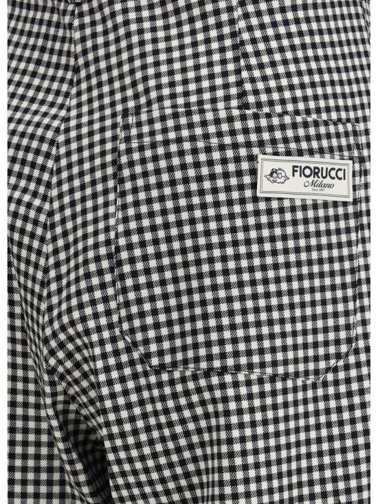 25FW 피오루찌 스트레이트 팬츠 W25FWBPA003WO01BK01 BLACKANDWH MULTICOLOUR - FIORUCCI