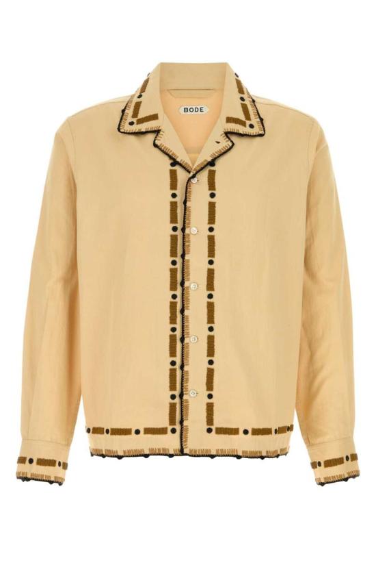 25FW 보디 긴팔 셔츠 MRF25SH019 TNBRN BEIGE O TAN