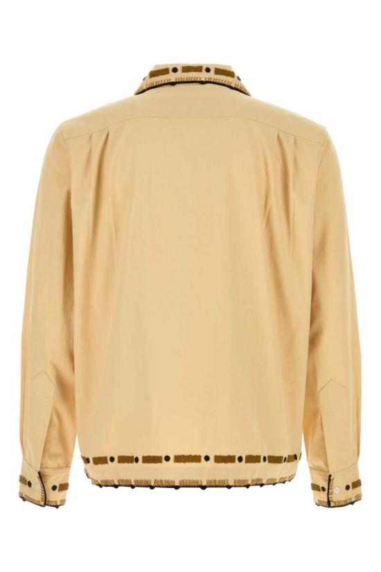 25FW 보디 긴팔 셔츠 MRF25SH019 TNBRN BEIGE O TAN - BODE