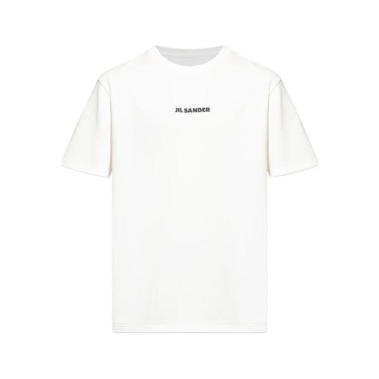 26SS 질샌더 반팔 티셔츠 J20103 J22GC0237 102 WHITE