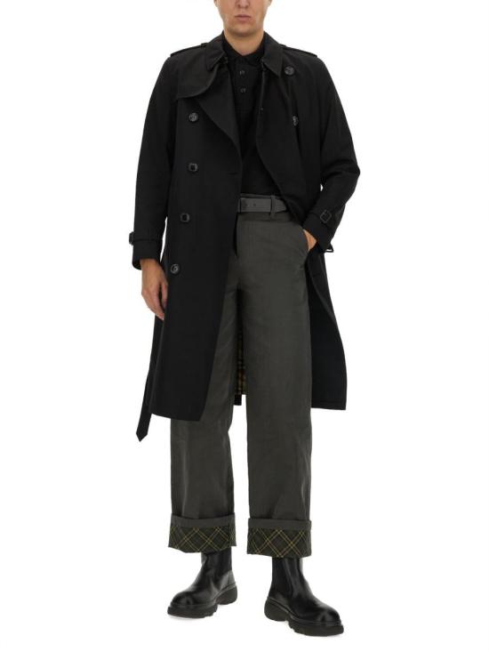 26SS 버버리 코튼 폴로 셔츠 8096425 A1189 Black - BURBERRY