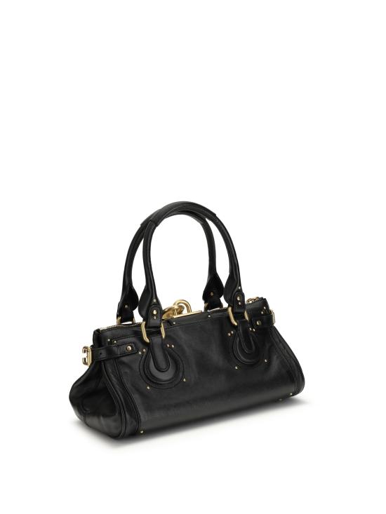 26FW 끌로에 토트백 CH25WS802P75 001 BLACK - CHLOE