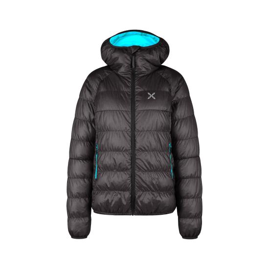  몬츄라 숏패딩 MJAD12W91730 SLATE GREY TURQUOISE DOM