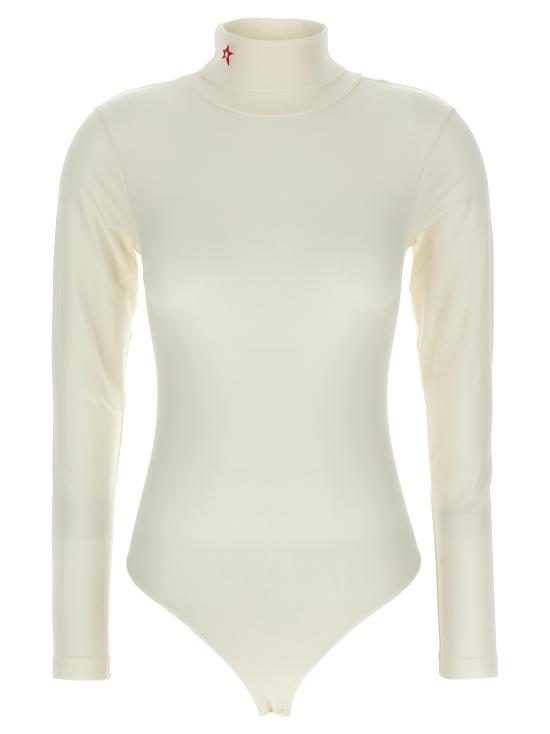 25FW 퍼펙트모멘트 바디수트 티셔츠 W30012771707 White