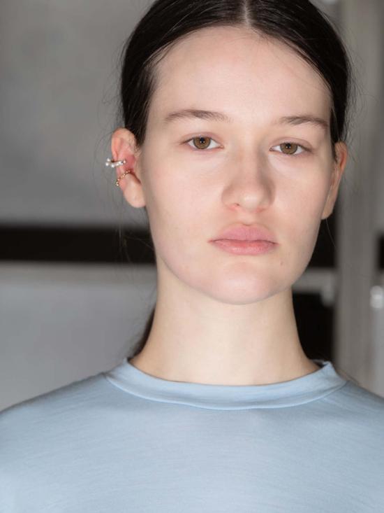  패리스 이어링 파리스 로카 펄라 이어커프 스털링 실버/펄 - FARIS