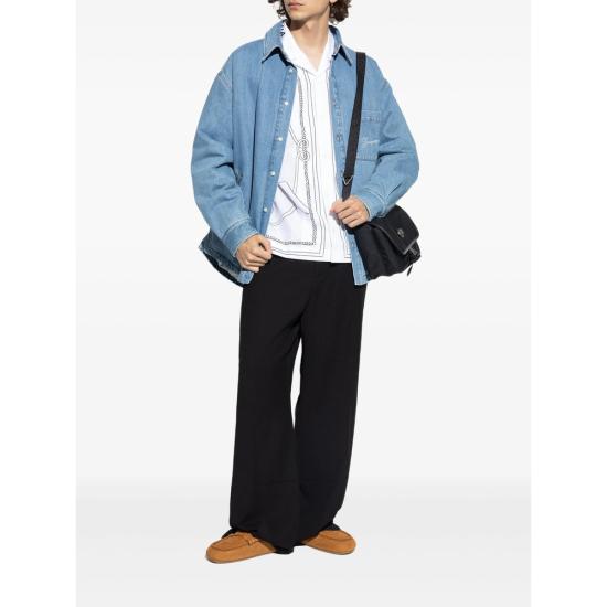 25FW 자크뮈스 데님 자켓 OUM00115 AD00017 33C BLUE - JACQUEMUS