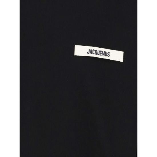 26SS 자크뮈스 그로그랭 후드 티셔츠 HOM00247 AJ00126 990 BLACK - JACQUEMUS