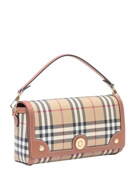 26SS 버버리 체크 노트 크로스백 8109787 A9534 VNTG CHK BRIAR BROWN - BURBERRY