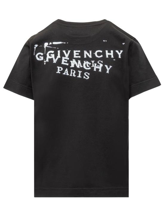 26SS 지방시 반팔 티셔츠 BW70FJP7A7 001 BLACK - GIVENCHY