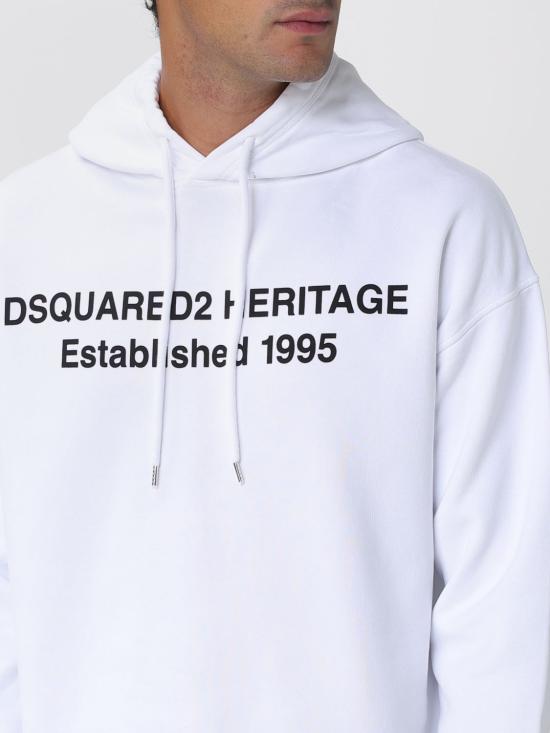 26SS 디스퀘어드2 긴팔 티셔츠 S74GU0897S25516 100 WHITE - DSQUARED2