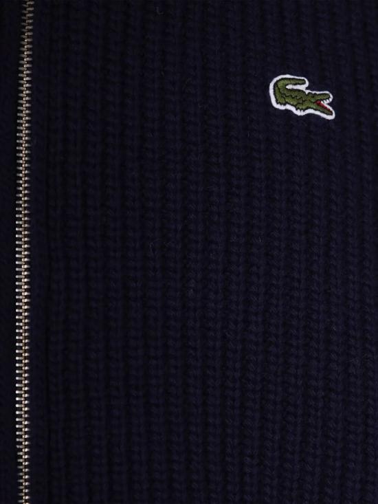 25FW 라코스테 가디건 AH5175 166 NAVY BLUE - LACOSTE