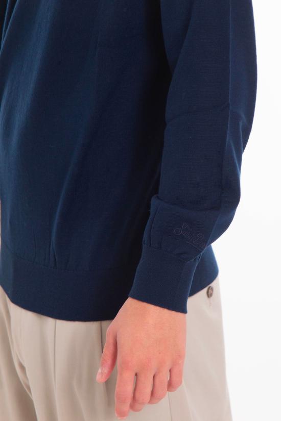 25FW 세인트바쓰 스웨터 REGE013 TEX0001 62 Blue - MC2 SAINT BARTH