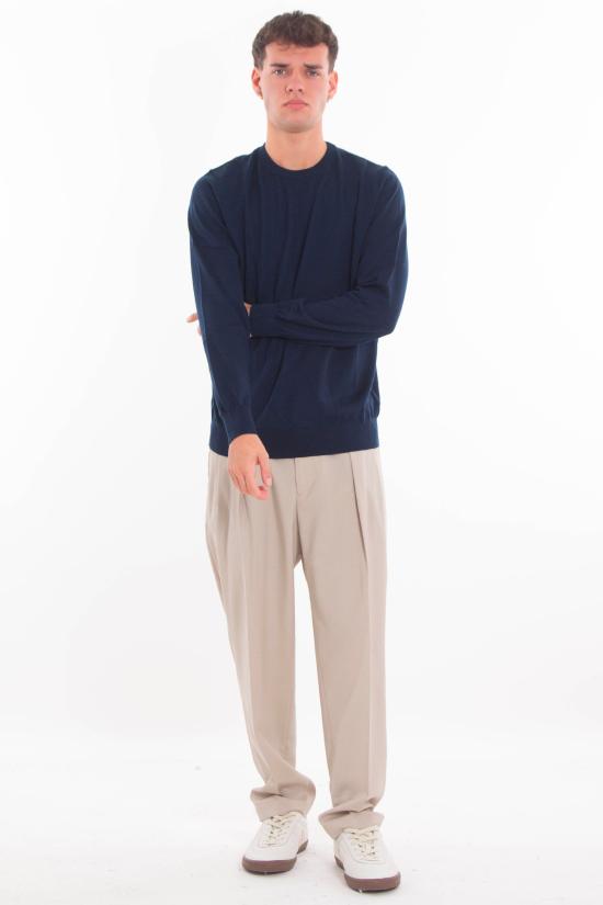 25FW 세인트바쓰 스웨터 REGE013 TEX0001 62 Blue - MC2 SAINT BARTH