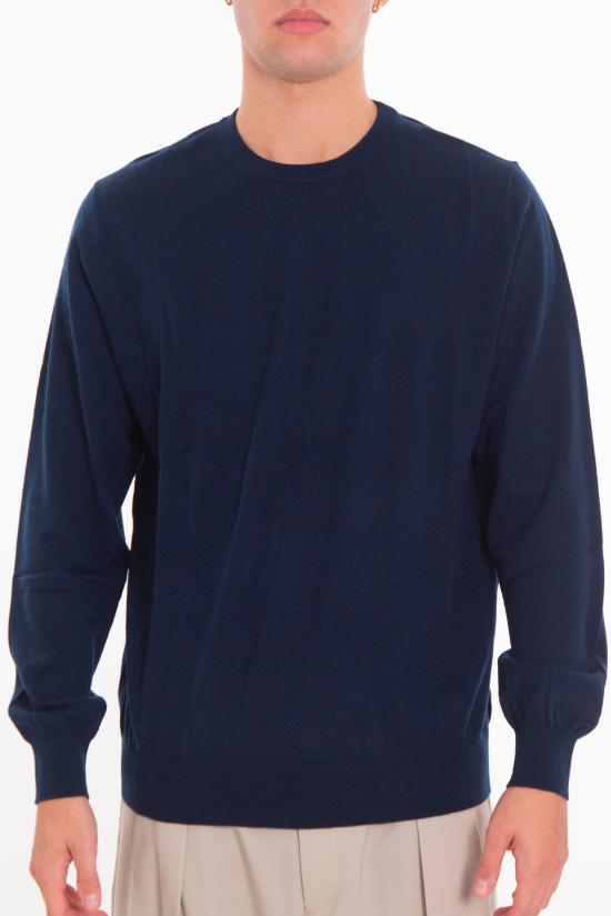 25FW 세인트바쓰 스웨터 REGE013 TEX0001 62 Blue - MC2 SAINT BARTH