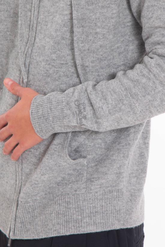 25FW 세인트바쓰 후드 티셔츠 NOT0002 00035I 15ML Grey - MC2 SAINT BARTH