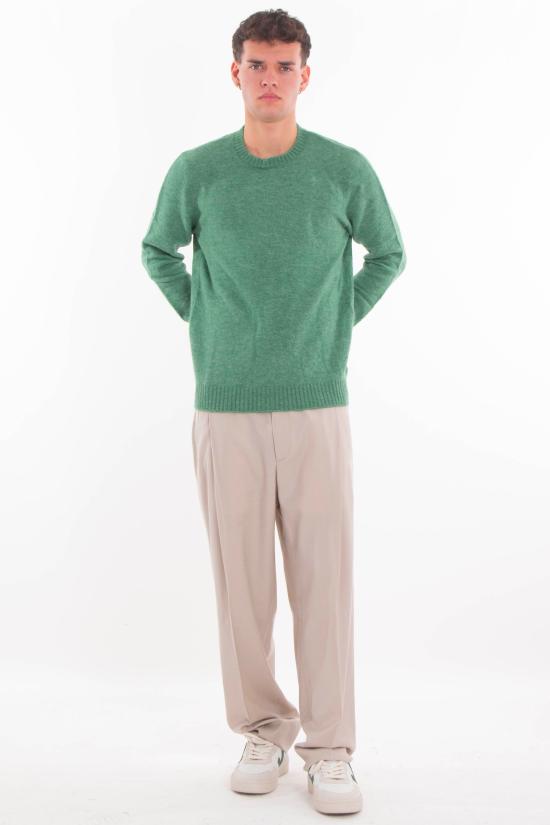 25FW 세인트바쓰 스웨터 REGE006 TEX0001 53 Green - MC2 SAINT BARTH