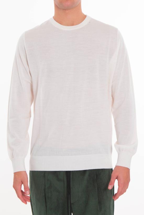 25FW 세인트바쓰 스웨터 REGE013 TEX0001 10 White - MC2 SAINT BARTH